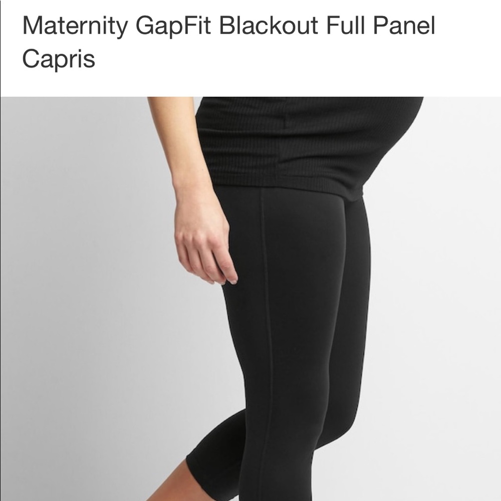 COPY - Gapfit maternity blackout technology
